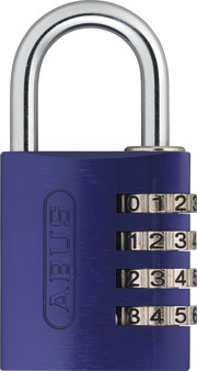 Kłódka szyfrowa 724/40 purpurowy B