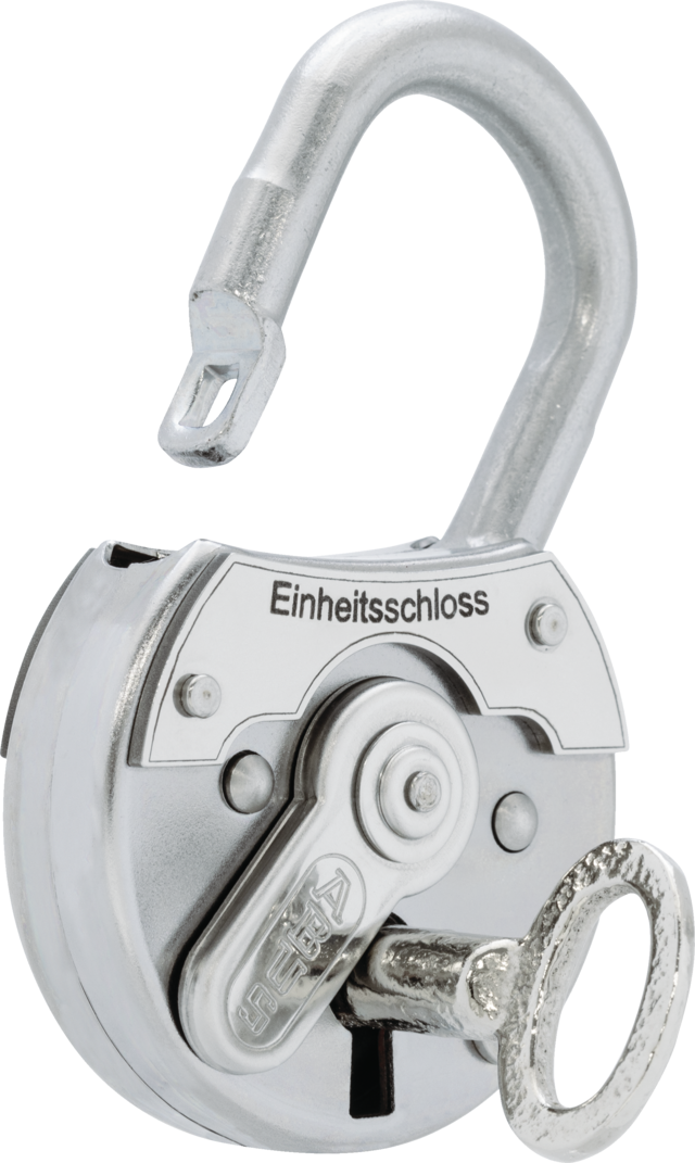 Niedersächsisches Einheitsschloss 466ER/60 schräge Frontansicht