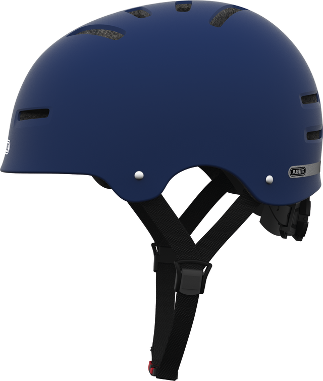 Aven-U DK blue matt set fra siden