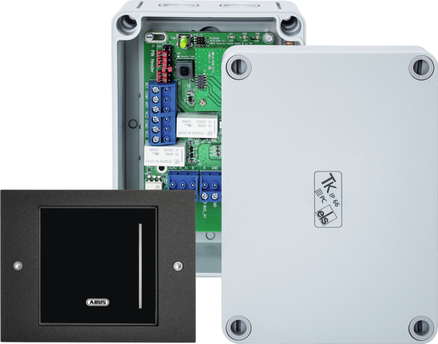 WLX Pro Wall Reader-Set IP44 Industrial Intrusion noir