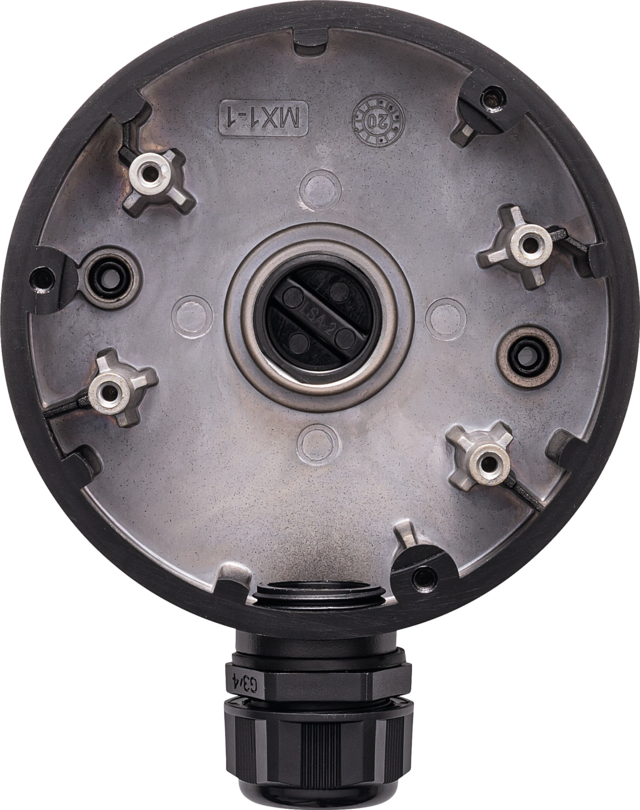 Installationsbox Mini Dome Schwarz