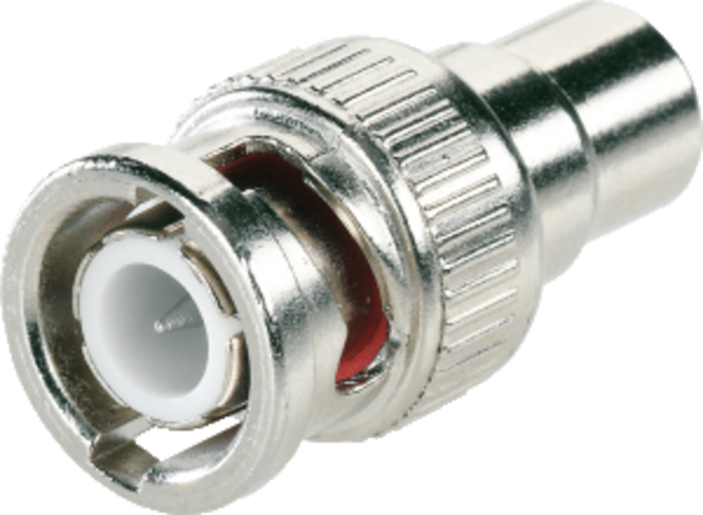BNC/RCA-Adapter Rückansicht
