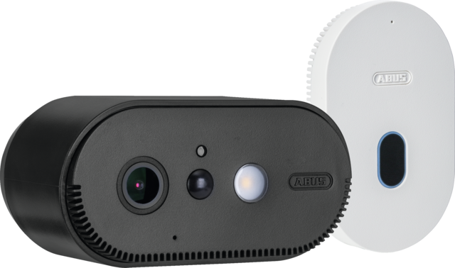 ABUS WiFi Caméra avec batterie intégrée et station de base