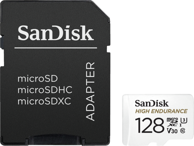 Carte microSD 128 GB High Endurance
