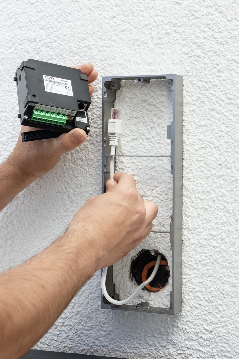 Rahmen für 3 Module für Aufputzmontage