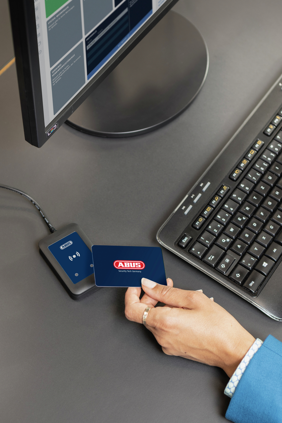 TECTIQ Tischleser USB