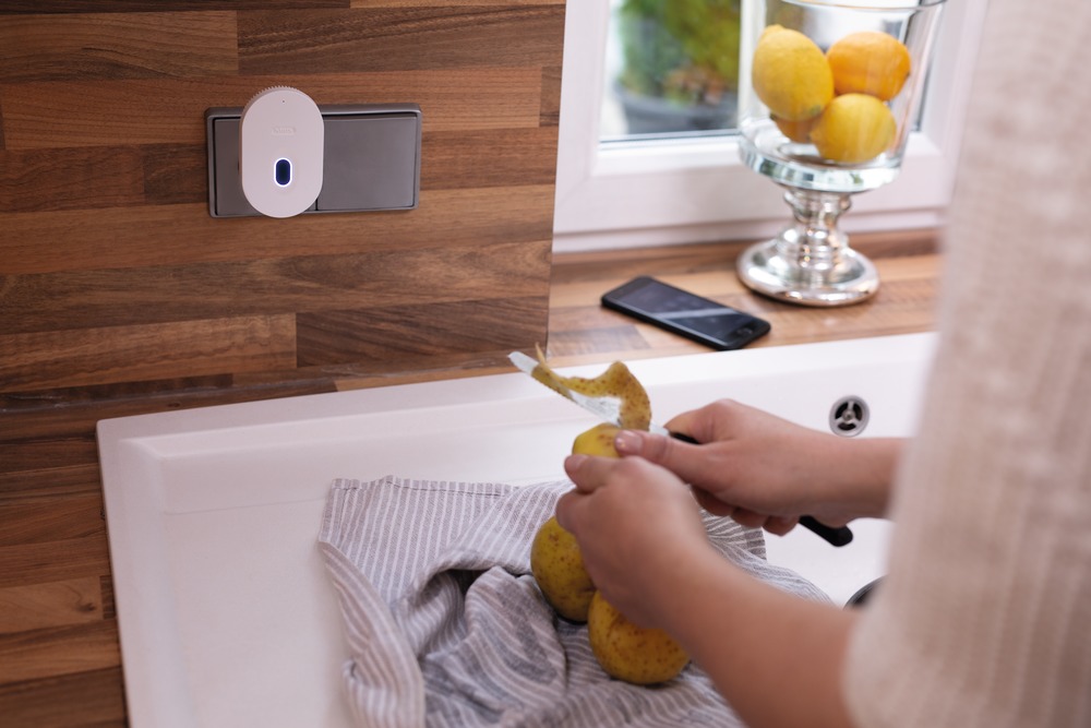 Station de base ABUS WLAN pour caméra WLAN batterie intégrée