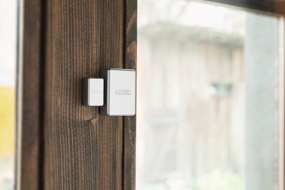 Secvest Mini Contact Magnétique sans Fil (argent)