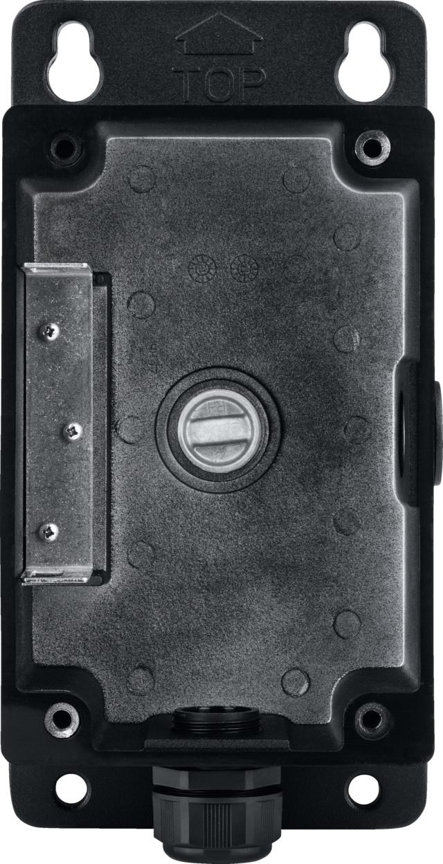 Boîte d'installation Noir