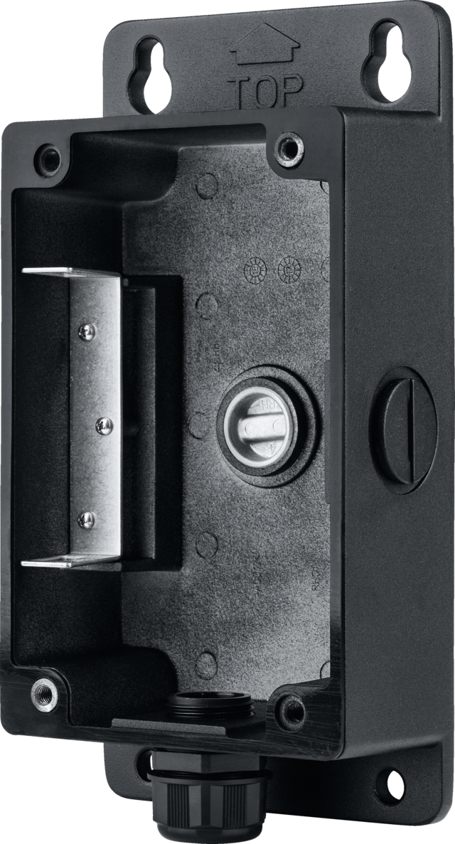 Boîte d'installation Noir