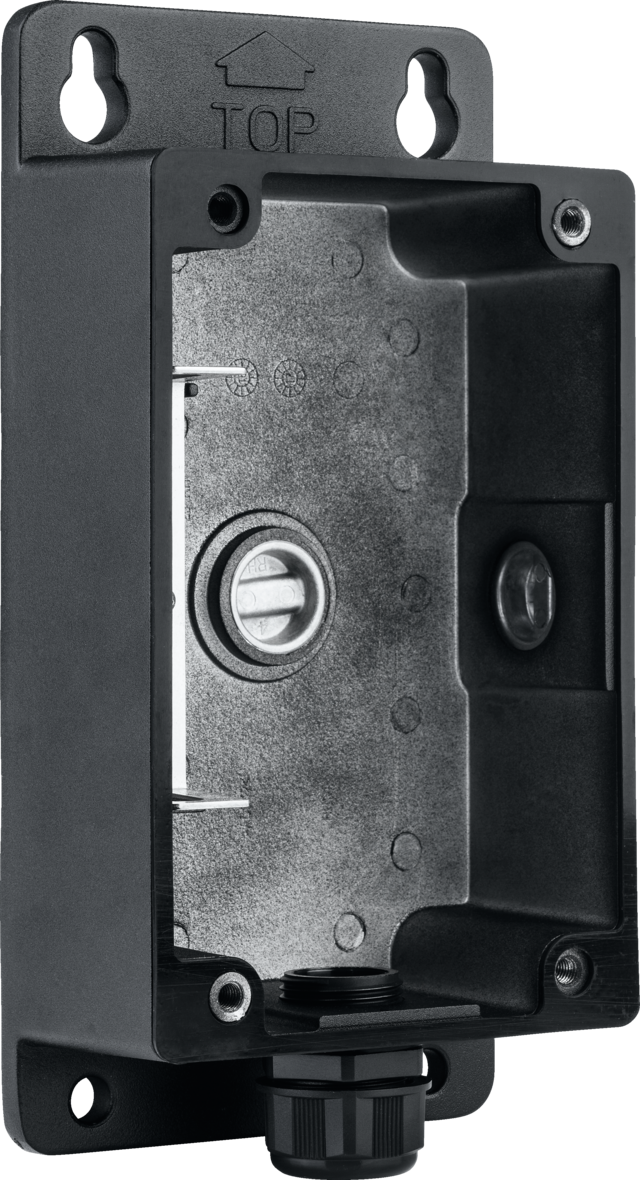 Boîte d'installation Noir