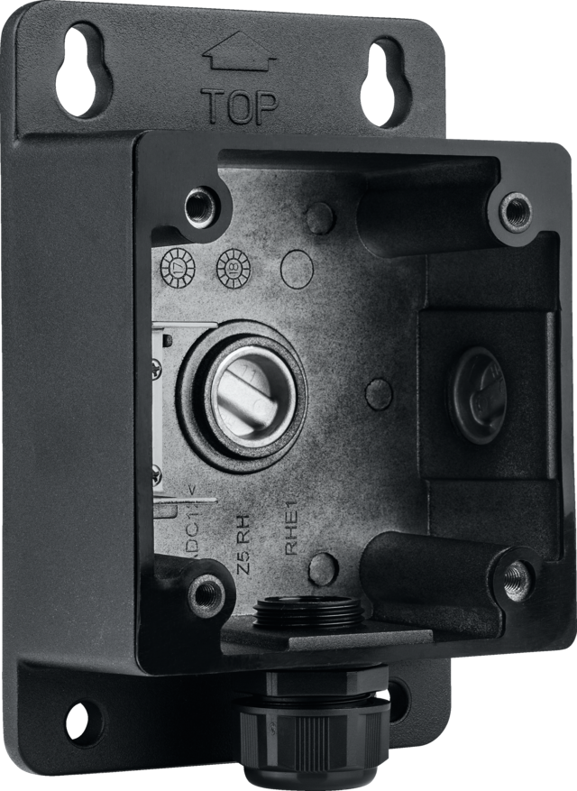 Boîte d'installation Noir