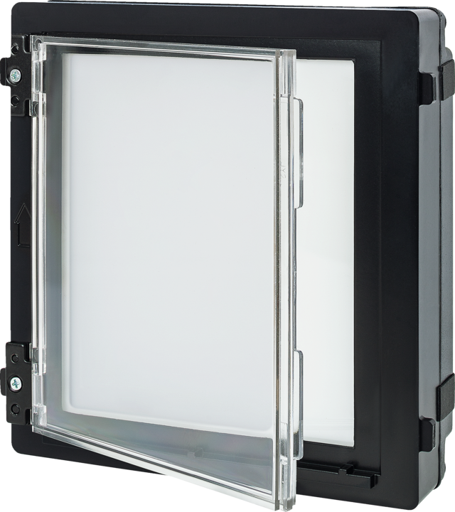 Verlichte informatiemodule voor deurintercom