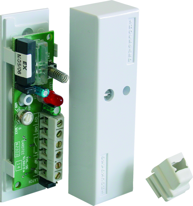 Seismisk føler hvid interiør vis