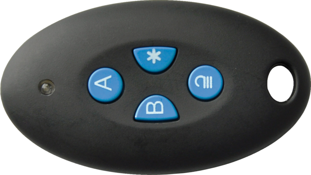 Secvest draadloze afstandsbediening vooraanzicht