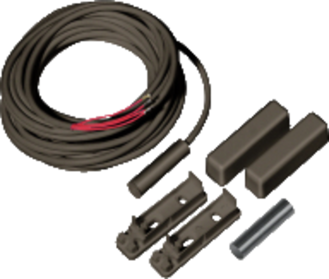 Opening detector, 2m, 2-core, brown front view