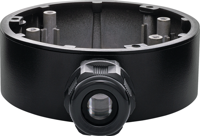 Muursteun Mini Dome Zwart