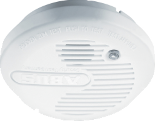 Détecteur de fumée sans fil vue frontale