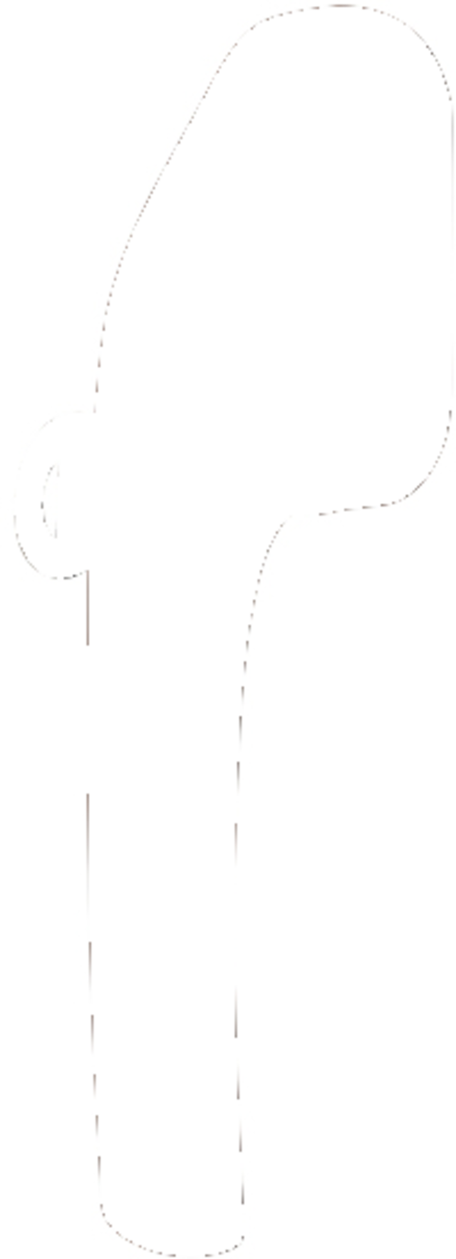 Crémone radio pour fenêtres FOS 550 E Secvest 2WAY, marron vue de gauche