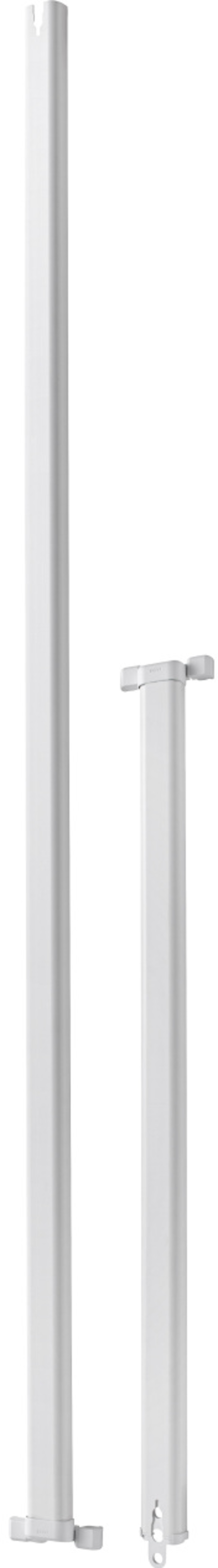 Jeux de tiges pour FOS 550 E, blancs, 150/150 cm vue de gauche