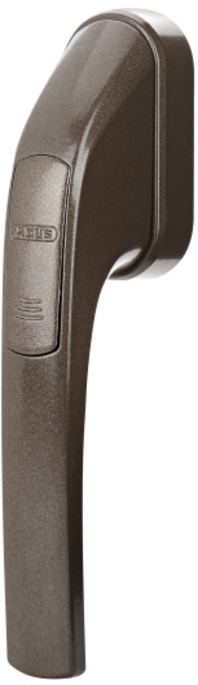 Secvest 2WAY Funk Fenstergriff FG 350 E (braun) Linke Vorderansicht