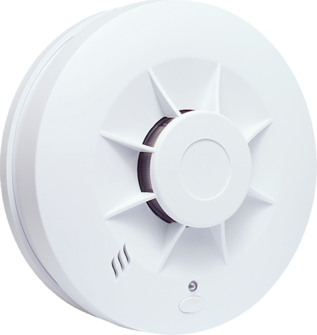 Privest Funk-Rauchmelder Rechte Vorderansicht