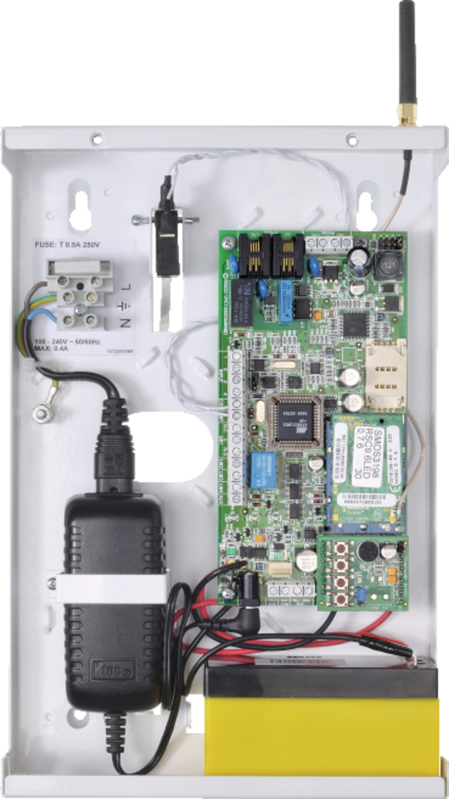 Interface GSM vue intérieure