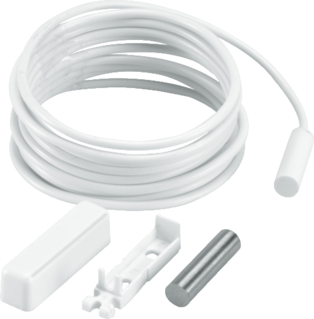 Draht-NO-Öffnungsmelder (weiß)