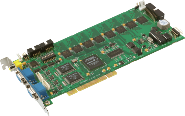PCI Videoüberwachungskarte 8 CH @ 200 FPS bei D1 Auflösung Ansicht Rechts