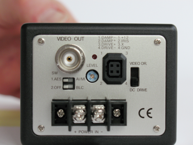 Eyseo Ecoline standard, 12V, 380 lignes TV vue frontale