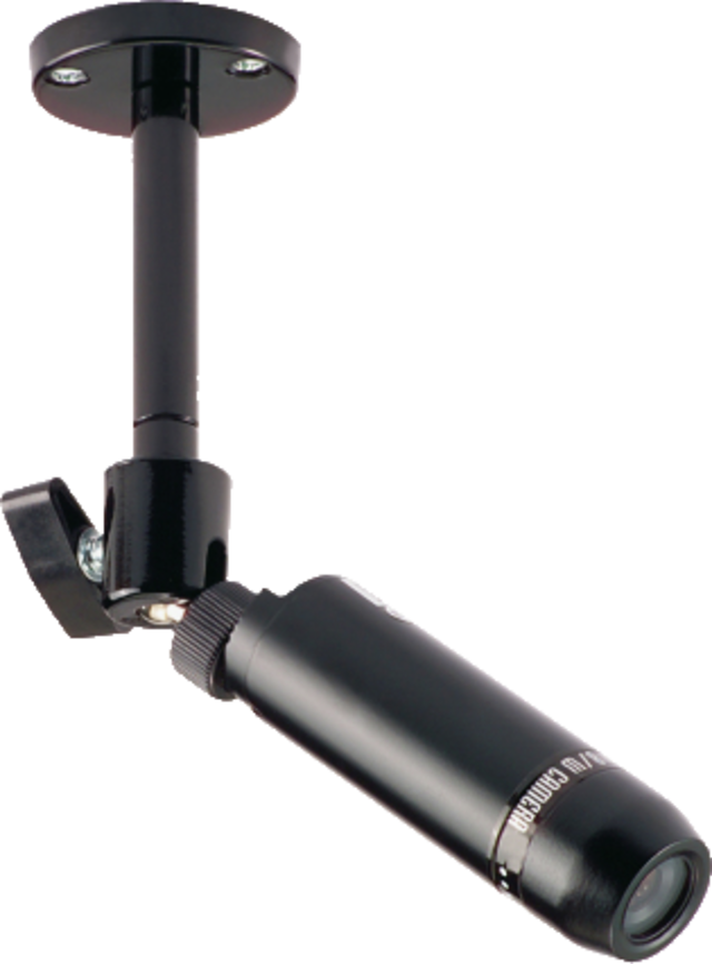 Mini-caméra sur tige, 330 TVL vue frontale