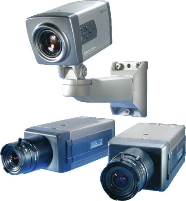 Eyseo Profiline VdS couleur, 12V, 480 lignes TV vue frontale