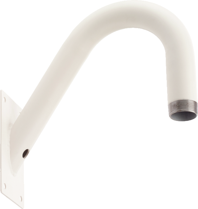 Arch wall mount for PTZ Dome Cameras front view