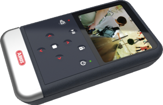 Portabler Mini-Digitalrekorder LCD Ansicht Links