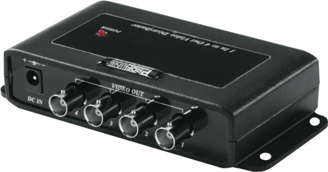 4x signal distributor rear view