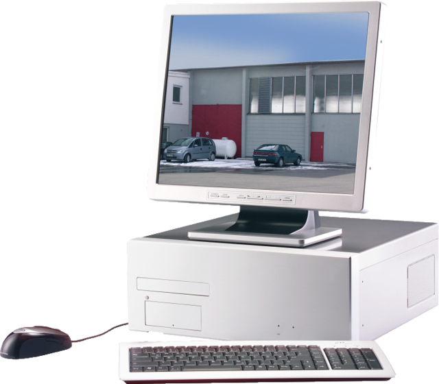 Enregistreur numérique hybride Eytron Super-Mux 8 canaux vue frontale