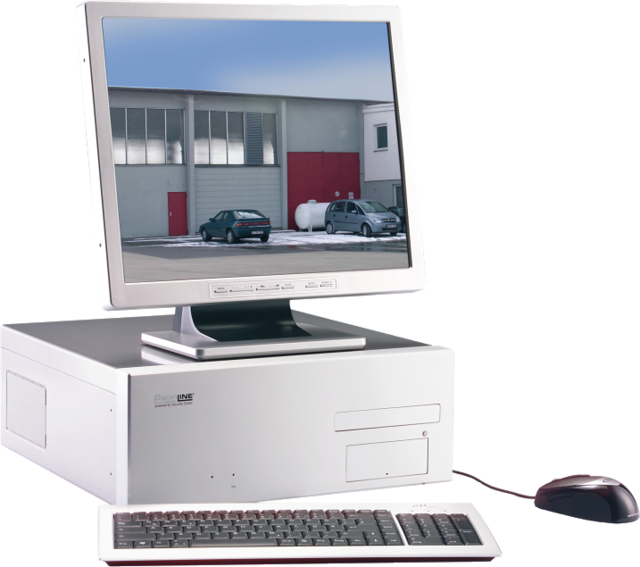 Enregistreur numérique hybride Eytron Super-Mux 8 canaux vue frontale