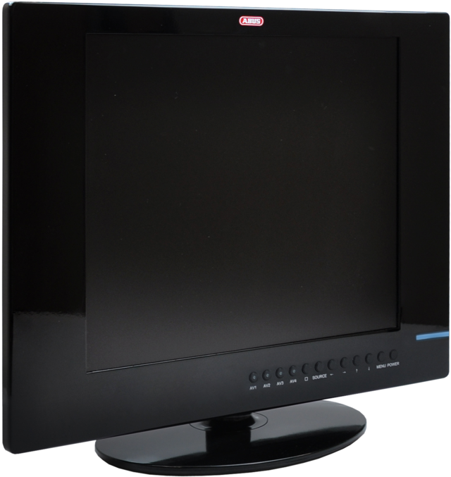 19 inch Quad TFT Color Monitor right view