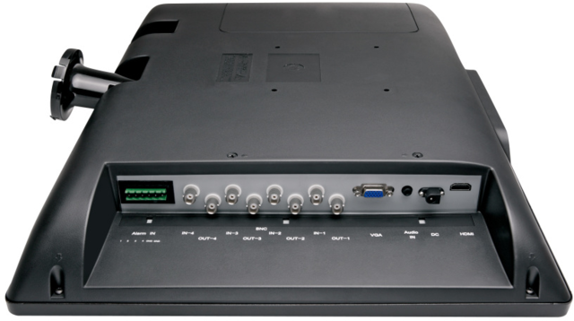 22'' Quad TFT Color Monitor Profiline rear view