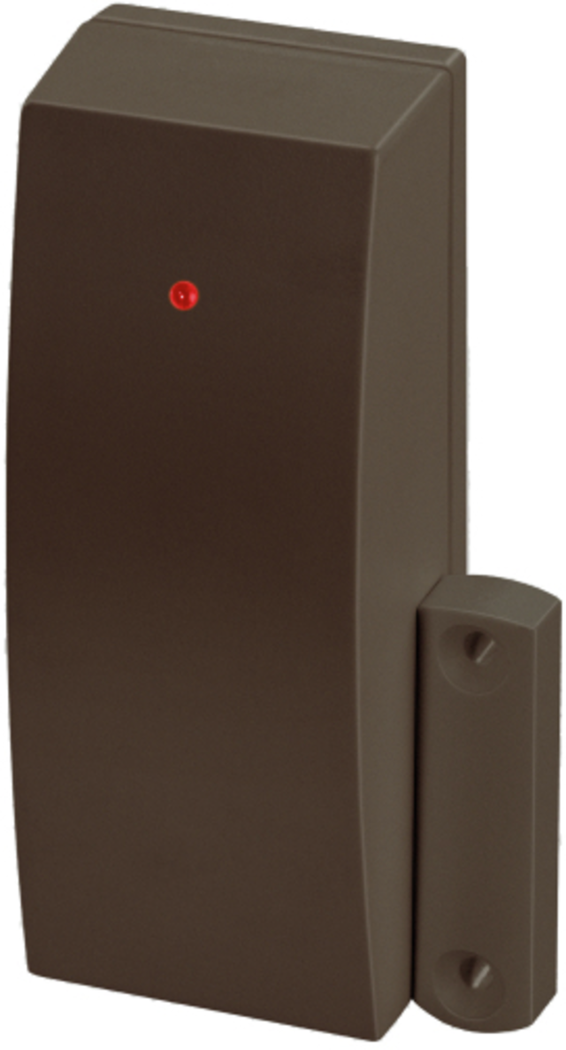Funk-Öffnungsmelder (FSL) braun Ansicht Rechts