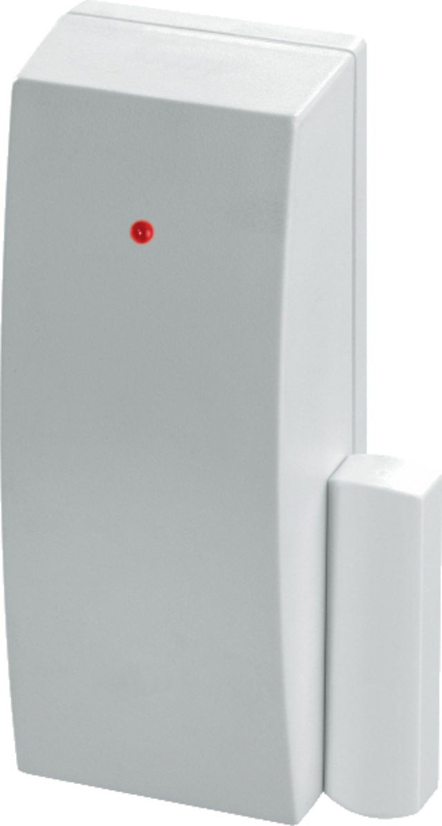 Détecteur sans fil  d’aperture, blanc vue frontale