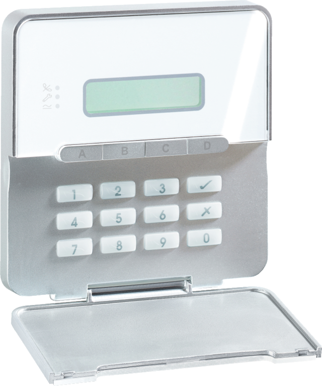 Terxon MX Alarmzentrale Rechte Vorderansicht