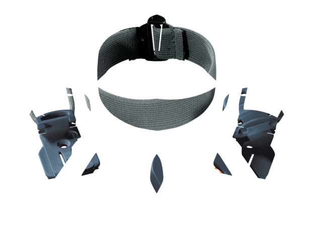 Secvest 2WAY Wireless Panic Alarm Transmitter front view right