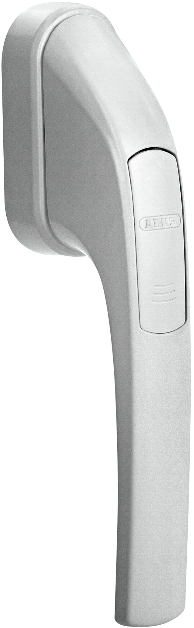 Secvest 2WAY Funk Fenstergriff FG 350 E (silbern) Rechte Vorderansicht