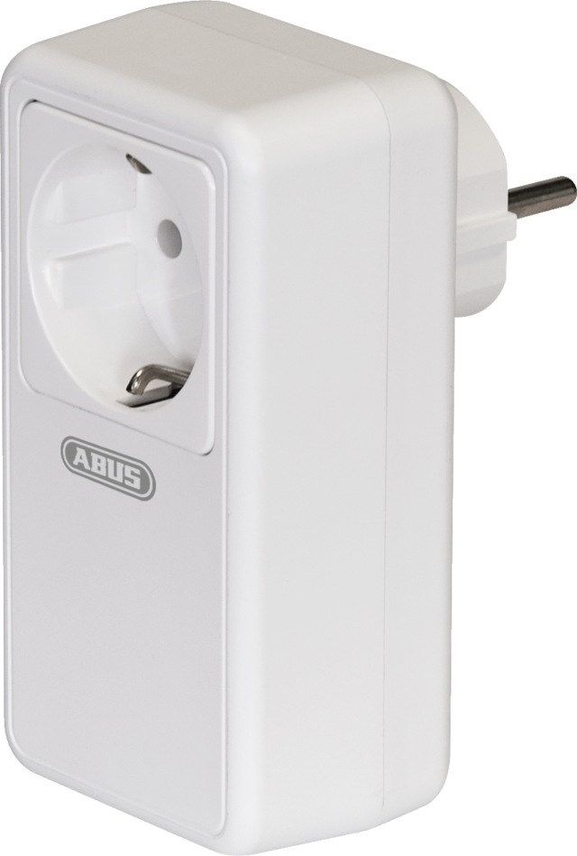 Secvest Funk-Steckdose Linke Vorderansicht