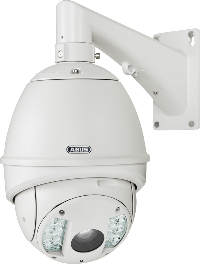 Outdoor HD-SDI 20x PTZ Dome IR 1080p front view right