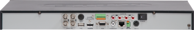 4-Kanal Analog HD Videorekorder Rückansicht