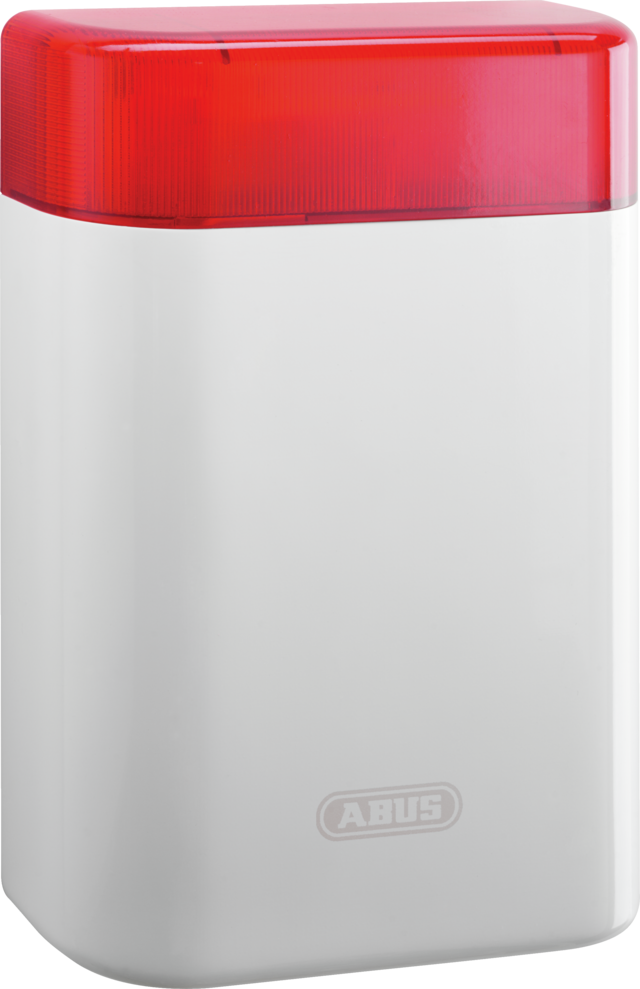 Secvest 2WAY Wireless Outdoor Siren front view right