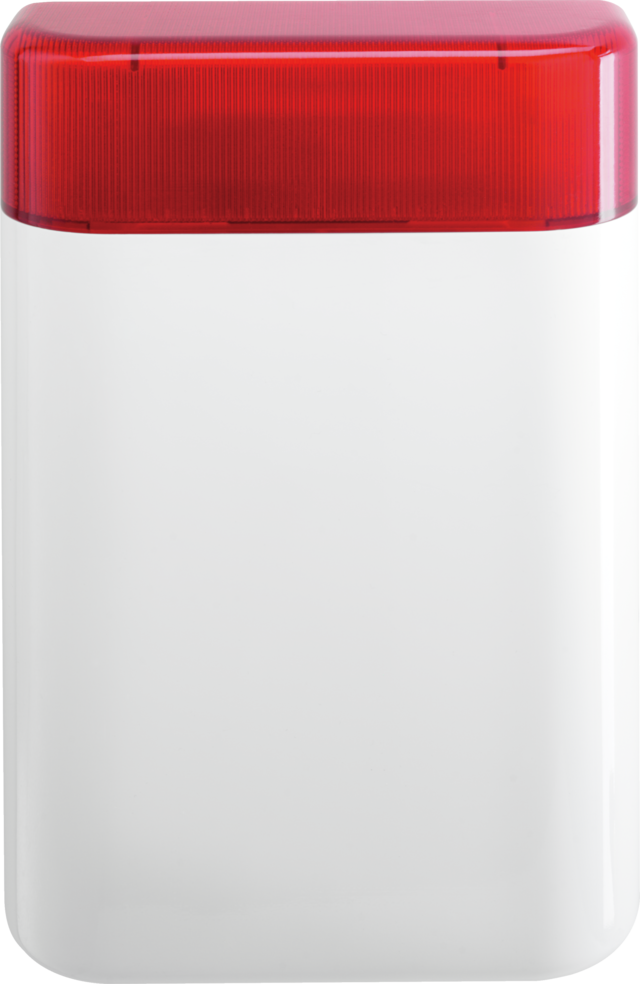 Secvest 2WAY Wireless Outdoor Siren front view