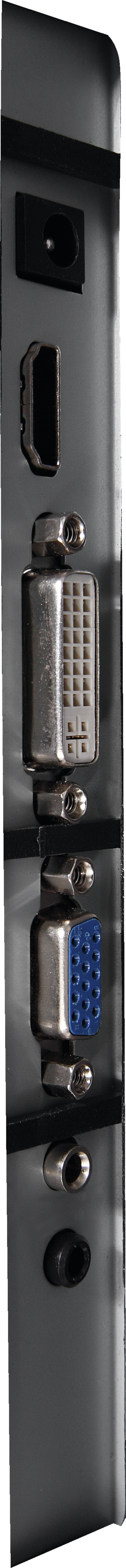 Écran LED 24" Full HD vue arrière